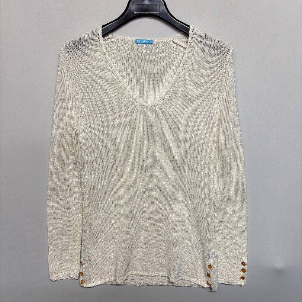 J. Mclaughlin Women Knit Pullover Sweater Size Small Cotton Blend D136 -9